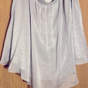 Grey Shiny “Skirt”